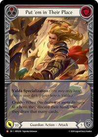 Put 'Em In Their Place (Extended Art) (MPG018) [Mastery Pack Guardian]