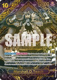 Marshall.D.Teach (SP) (Gold) (OP09-093) [Legacy of the Master]
