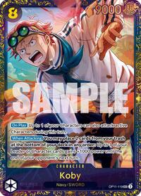 Koby (Treasure Cup August 2025) (OP11-119) [One Piece Promotion Cards]