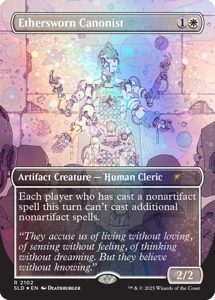 Ethersworn Canonist (Galaxy Foil) (2102) [Secret Lair Drop]