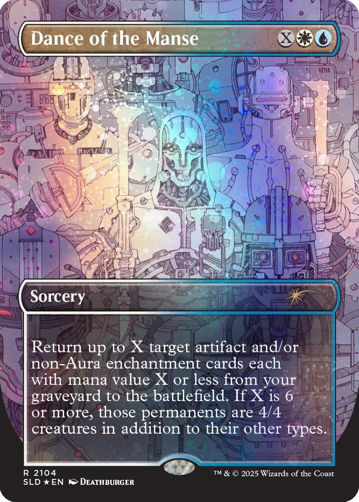 Dance of the Manse (Galaxy Foil) (2104) [Secret Lair Drop]