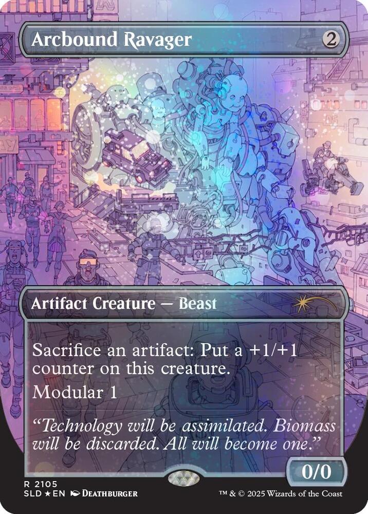 Arcbound Ravager (2105) (Galaxy Foil) [Secret Lair Drop]