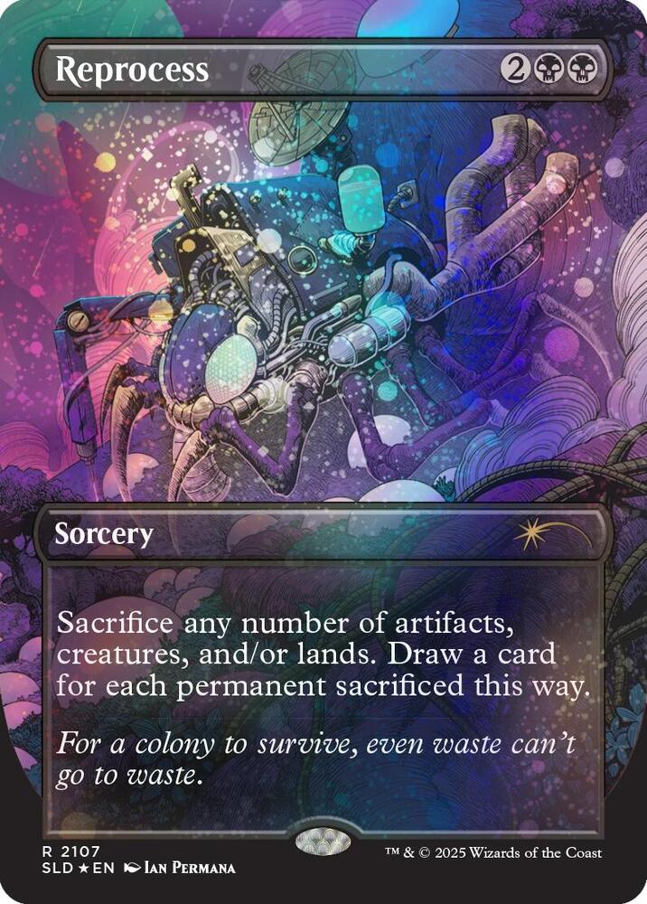 Reprocess (Galaxy Foil) (2107) [Secret Lair Drop]