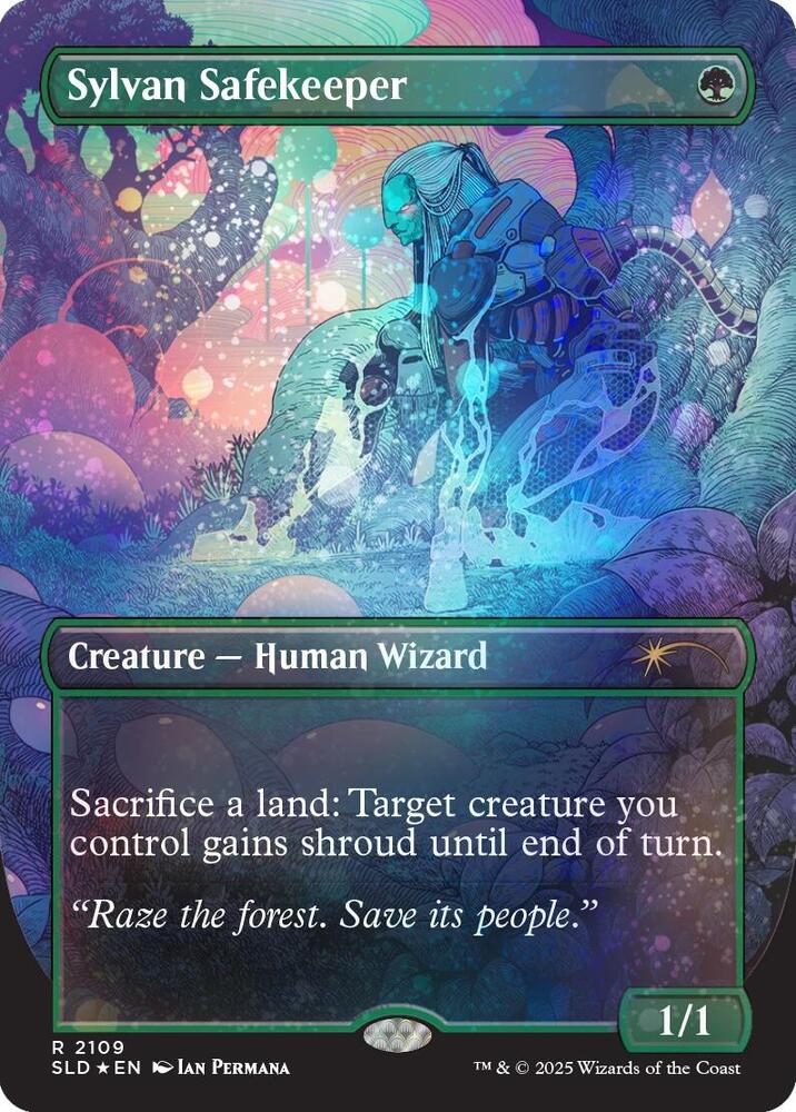 Sylvan Safekeeper (Galaxy Foil) (2109) [Secret Lair Drop]