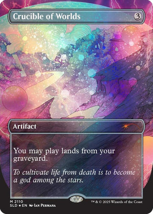 Crucible of Worlds (Galaxy Foil) (2110) [Secret Lair Drop]