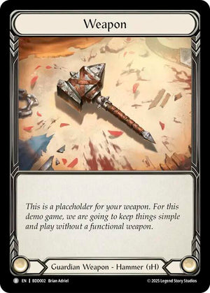 Placeholder Weapon (BDD002) [Welcome Deck Bravo]