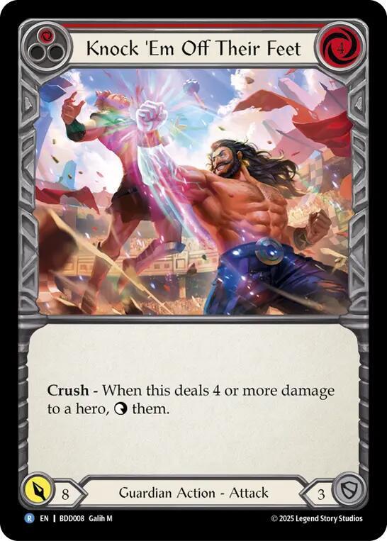 Knock 'Em Off Their Feet (BDD008) [Welcome Deck Bravo]