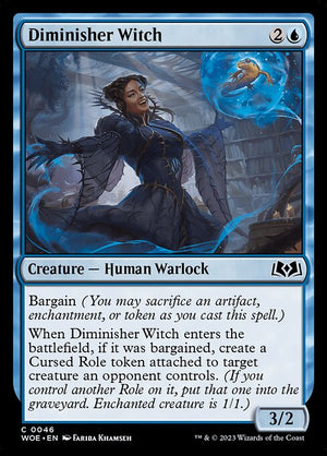 Diminisher Witch (46) [Wilds of Eldraine]
