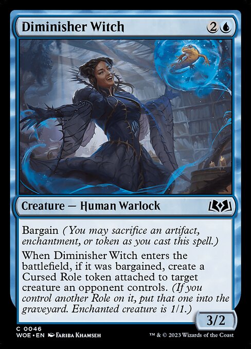 Diminisher Witch (46) [Wilds of Eldraine]