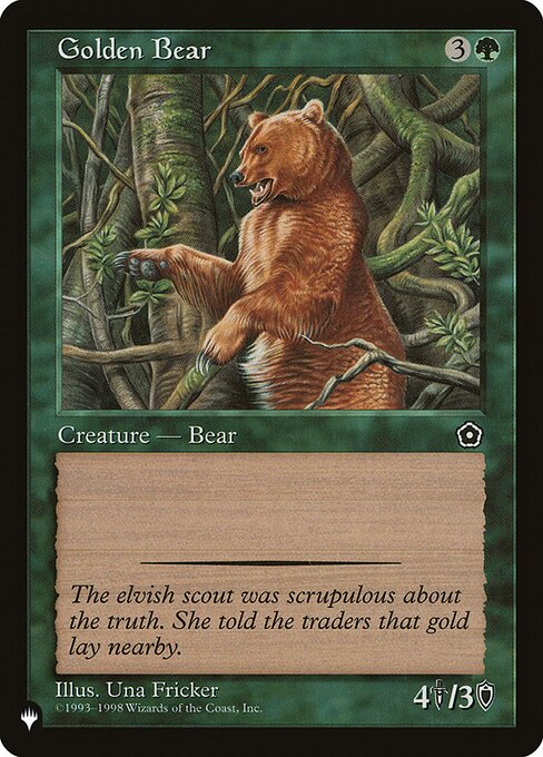 Golden Bear (P02-127) [The List]