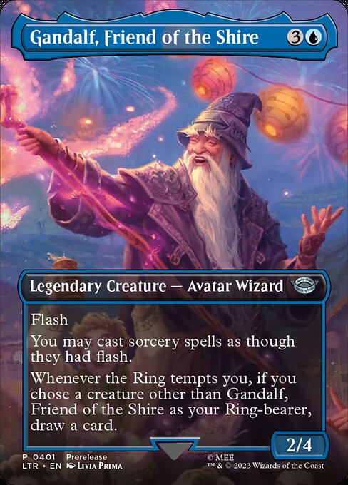 Gandalf, Friend of the Shire (401) [The Lord of the Rings: Tales of Middle-earth] [Borderless]