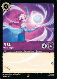Elsa - Queen Regent (16/P2) [Disney Lorcana Promo Cards]