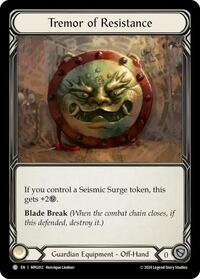 Tremor of Resistance (MPG011) [Mastery Pack Guardian]