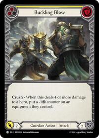 Buckling Blow (Yellow) (MPG053) [Mastery Pack Guardian]
