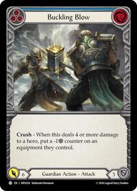 Buckling Blow (Blue) (MPG054) [Mastery Pack Guardian]