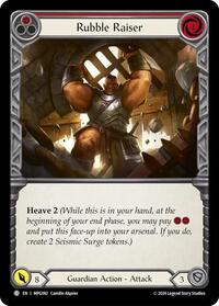 Rubble Raiser (Red) (MPG082) [Mastery Pack Guardian]