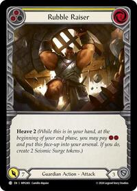 Rubble Raiser (Yellow) (MPG083) [Mastery Pack Guardian]