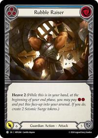Rubble Raiser (Blue) (MPG084) [Mastery Pack Guardian]