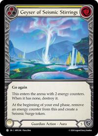 Geyser of Seismic Stirrings (Yellow) (MPG104) [Mastery Pack Guardian]