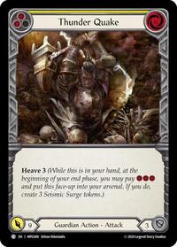Thunder Quake (Yellow) (MPG089) [Mastery Pack Guardian]