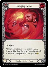 Emerging Power (Red) (MPG100) [Mastery Pack Guardian]