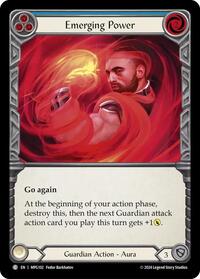 Emerging Power (Blue) (MPG102) [Mastery Pack Guardian]