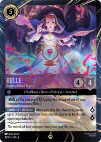 Belle - Accomplished Mystic (41) [Disney Lorcana Promo Cards]