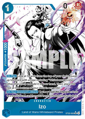 Izo (Parallel) (ST22-002) [Starter Deck 22: Ace & Newgate]