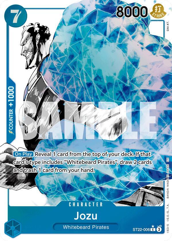 Jozu (Parallel) (ST22-006) [Starter Deck 22: Ace & Newgate]