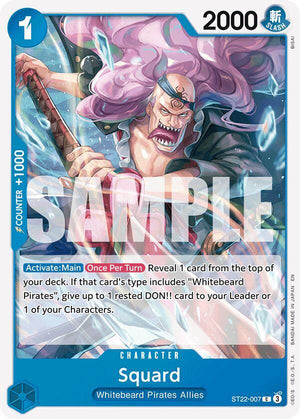 Squard (ST22-007) [Starter Deck 22: Ace & Newgate]