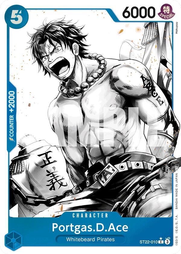 Portgas.D.Ace (Parallel) (ST22-010) [Starter Deck 22: Ace & Newgate]
