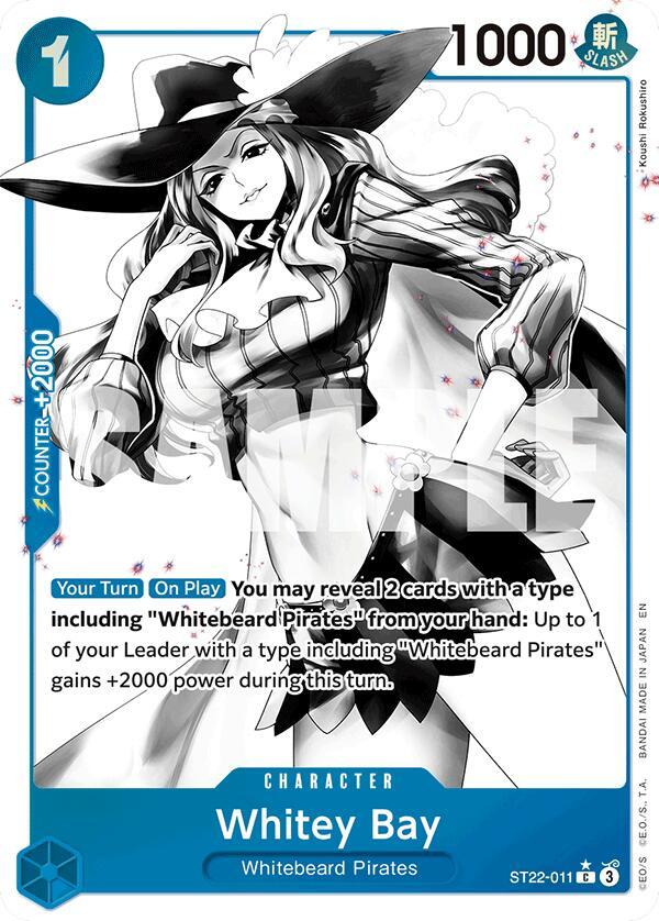 Whitey Bay (Parallel) (ST22-011) [Starter Deck 22: Ace & Newgate]