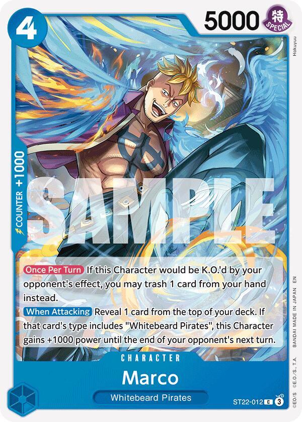 Marco (ST22-012) [Starter Deck 22: Ace & Newgate]
