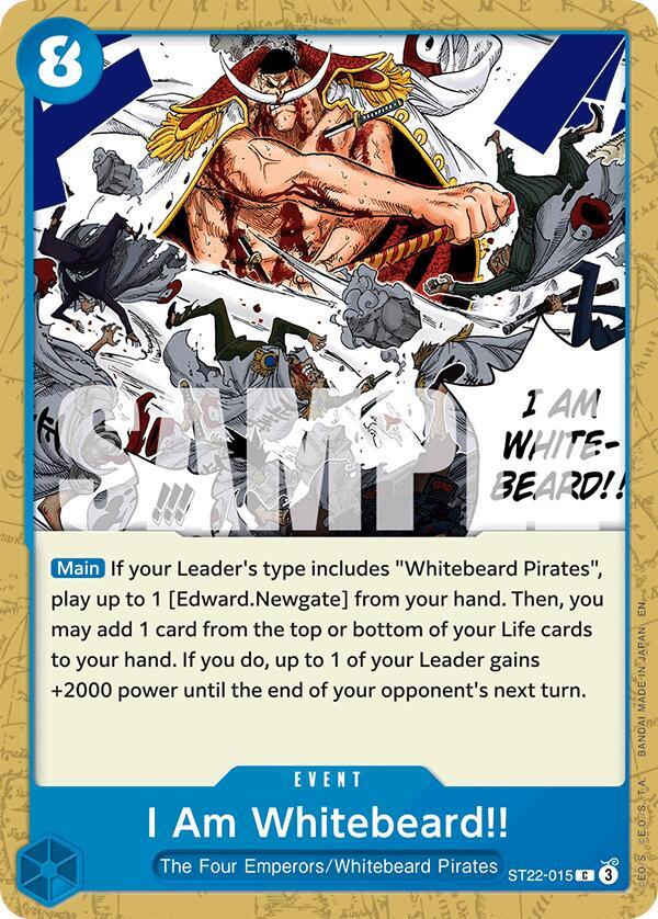 I Am Whitebeard!! (ST22-015) [Starter Deck 22: Ace & Newgate]