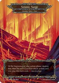 Seismic Surge (Lava) (Marvel) (MPG112) [Mastery Pack Guardian]
