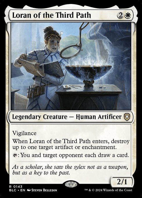 Loran of the Third Path (143) [Bloomburrow Commander]