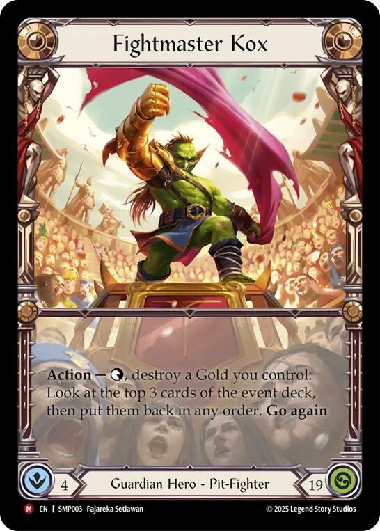 Fightmaster Kox (SMP003) [Smash Palace]