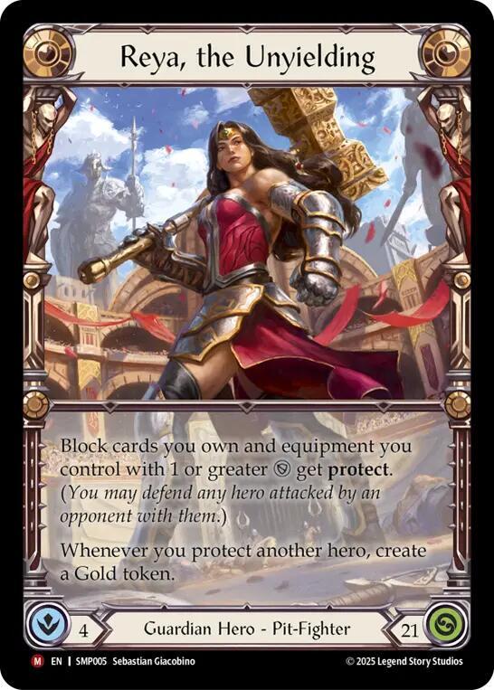 Reya, the Unyielding (SMP005) [Smash Palace]