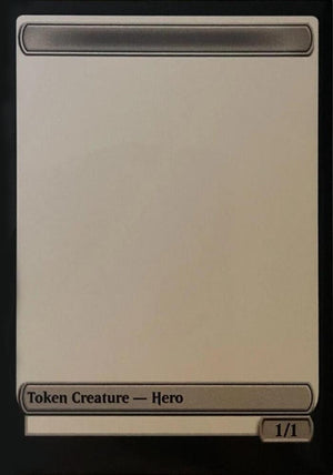 Blank Hero Token [Unique and Miscellaneous Promos]