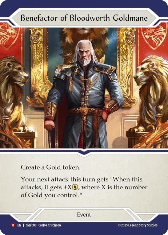 Benefactor of Bloodworth Goldmane (SMP008) [Smash Palace]