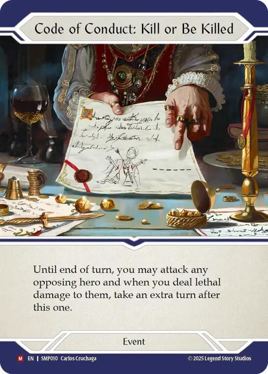 Code of Conduct: Kill or Be Killed (SMP010) [Smash Palace]