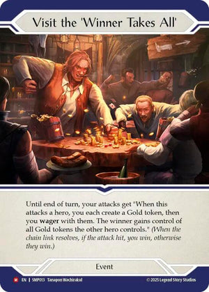 Visit the 'Winner Takes All' (SMP013) [Smash Palace]