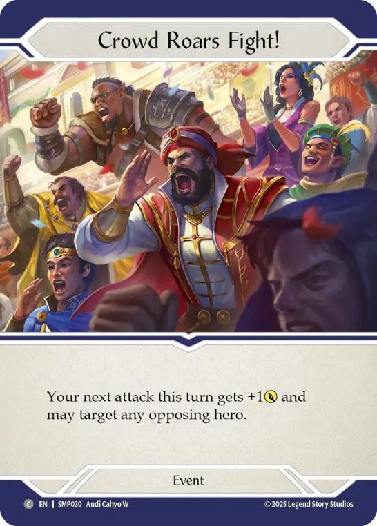 Crowd Roars Fight! (SMP020) [Smash Palace]