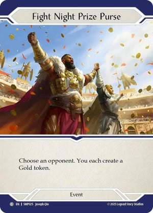 Fight Night Prize Purse (SMP025) [Smash Palace]