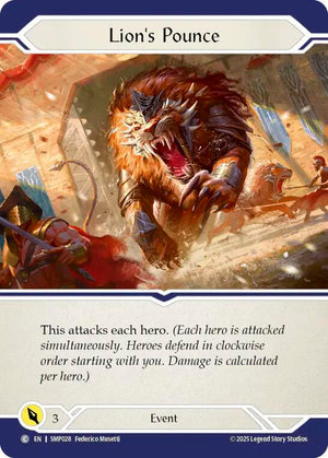 Lion's Pounce (SMP028) [Smash Palace]