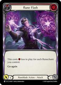 Rune Flash (Red) (AVS011) [Armory Deck: Legends Viserai]