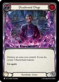 Deadwood Dirge (Red) (AVS014) [Armory Deck: Legends Viserai]