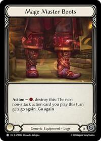 Mage Master Boots (APR006) [Armory Deck: Legends Prism]