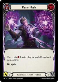 Rune Flash (Blue) (AVS024) [Armory Deck: Legends Viserai]
