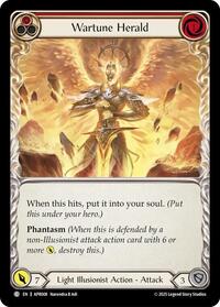 Wartune Herald (Red) (APR008) [Armory Deck: Legends Prism]